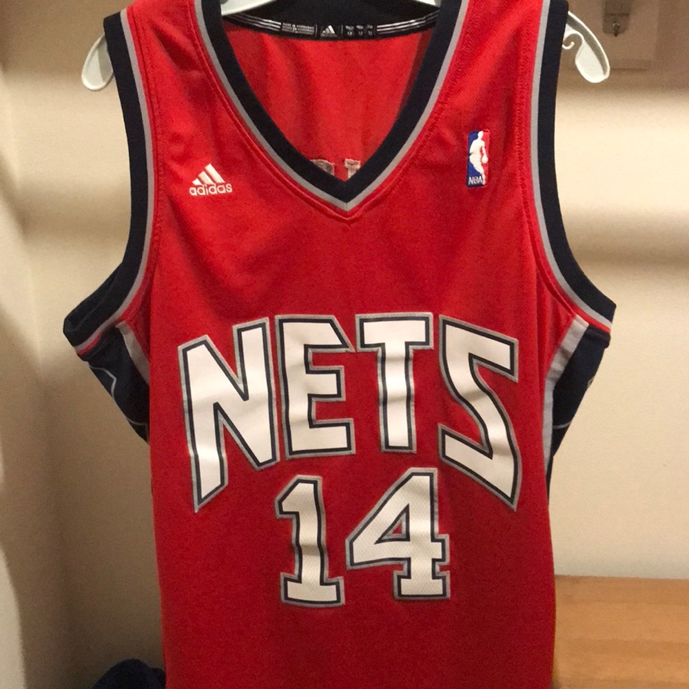 New Jersey Nets Derrick Favors jersey mens M